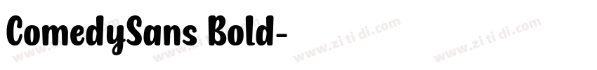 ComedySans Bold字体转换 ComedySans Bold字体转换